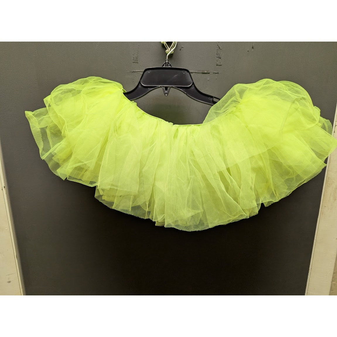 Leg Avenue Tutu Neon Yellow/Green Organza Tulle One Size