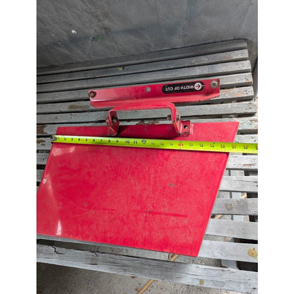 ExMark OEM Steel Dishcarge Chute  USED with mounting bracket