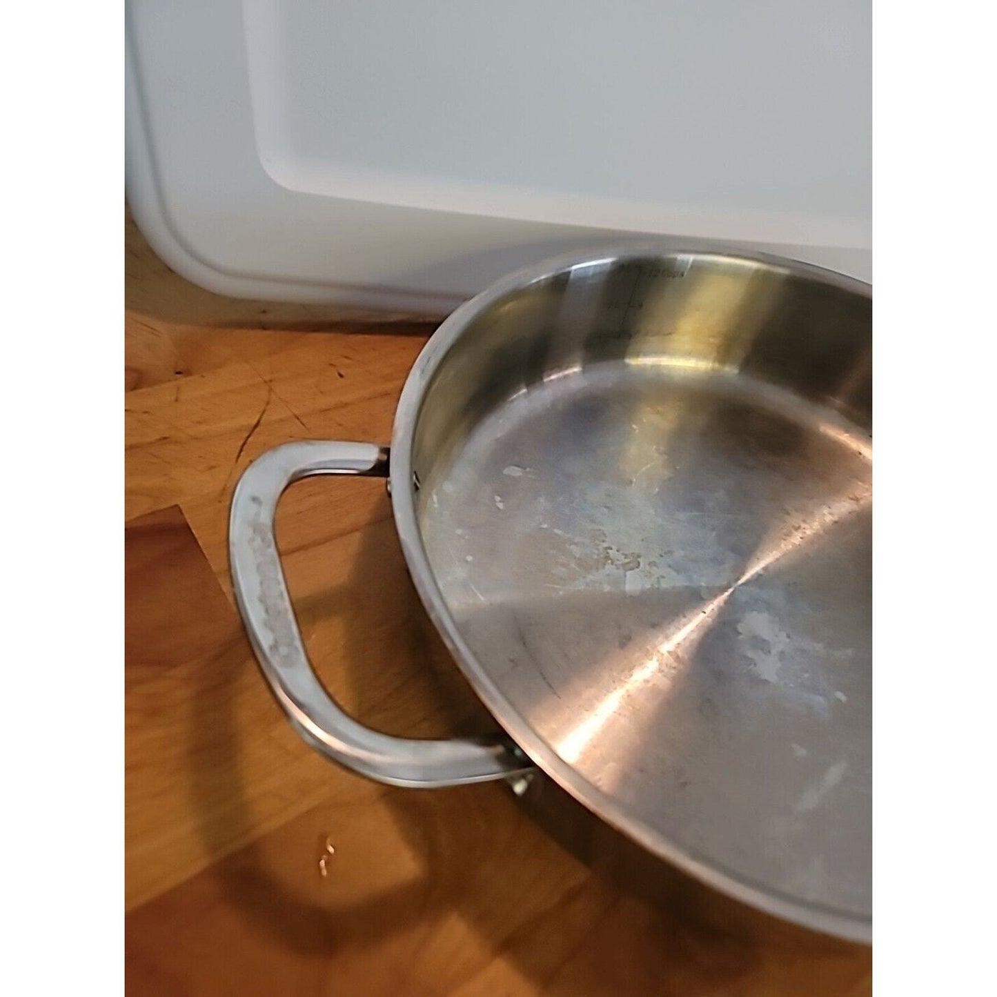 Cuisinart Stainless Steel 3.5 Qt Skillet Pan #39178 NICE 7335-26HG Induction