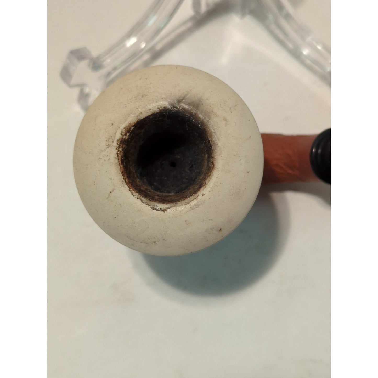 CALABASH pipe block Meershaum Bowl Carved Gourd Body  2 1/4" Top