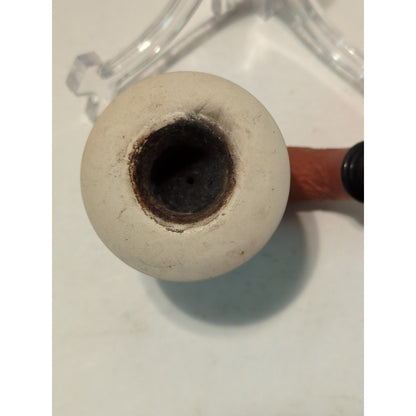 CALABASH pipe block Meershaum Bowl Carved Gourd Body  2 1/4" Top