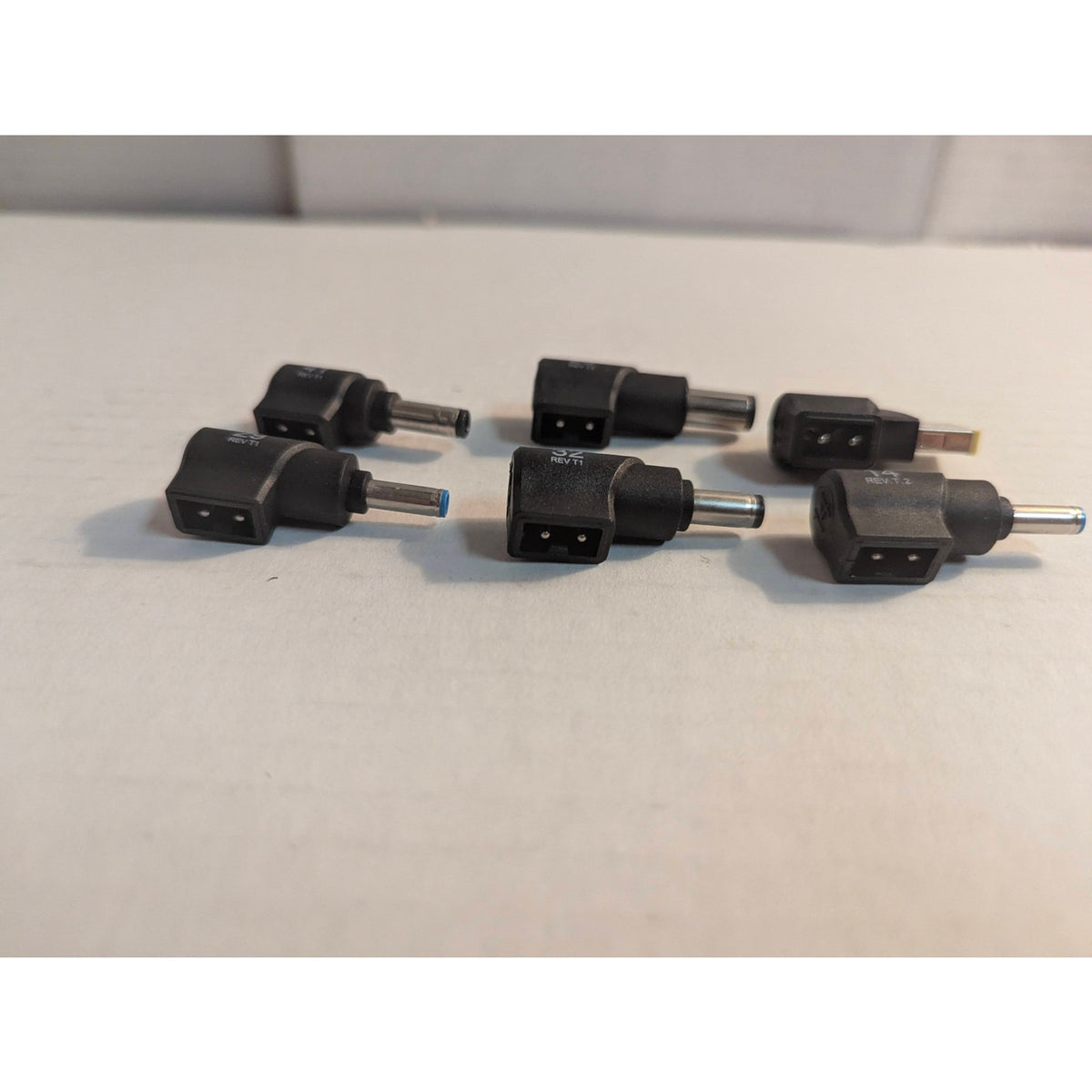 Universal Laptop DC Power Adapter Tips Replacement Connector Set Lot 7 Pc