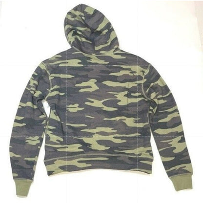 SOCIALITE Fleece Lined Pullover Hoodie Sweatshirt Sz XL/Extra Large in Camo NWT