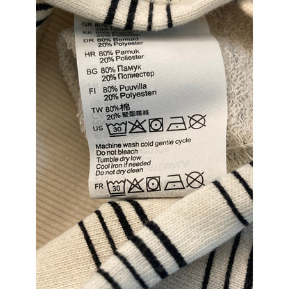 NWT Billabong Surfline Striped Pullover Hoodie Size Small in Cream and Black