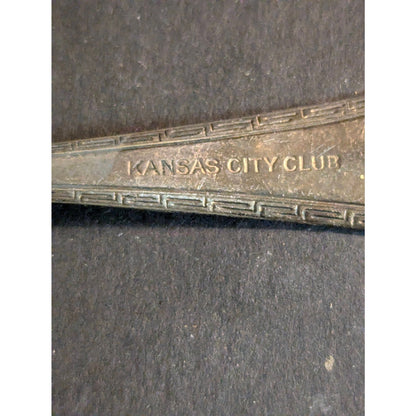 1837 R. Wallace Kansas city Club jam sugar marmalade Spoon