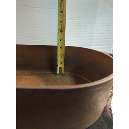 Vintage Cast Iron Birmingham Stove Range BSR Sportsman Fish Fryer 3060 w/handles