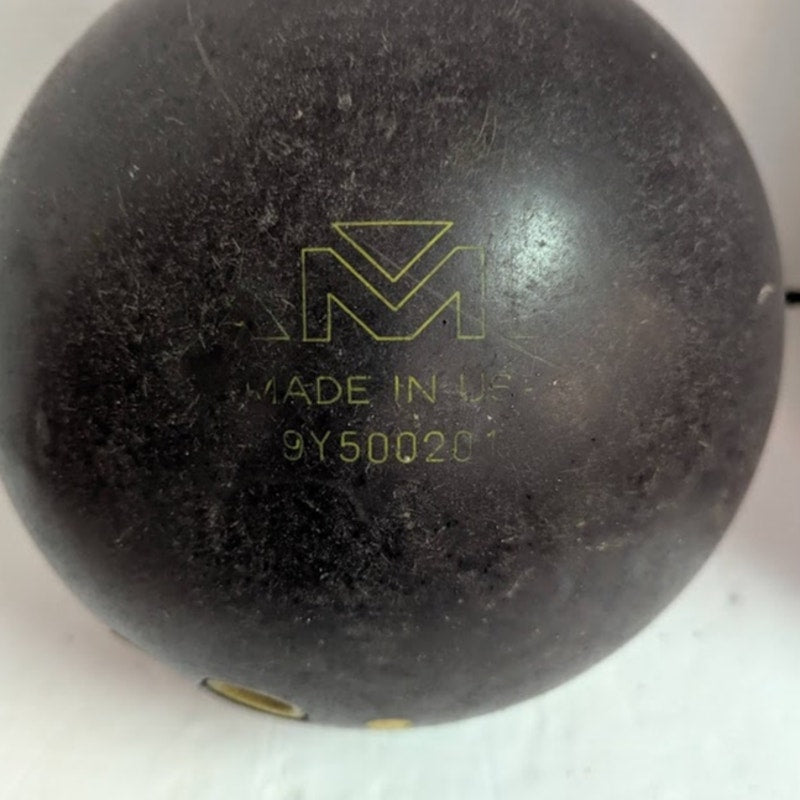 Vintage AMF Night Hawk Bowling Ball 13lbs Black Reactive Resin Pre Drilled