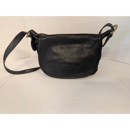Vintage Coach Soho Fletcher Bag Black Leather Crossbody Style 4150 USA