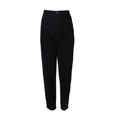We Wore What  Dani Boyfriend Jeans In Black $138 Size 32 Womens NEW Denim