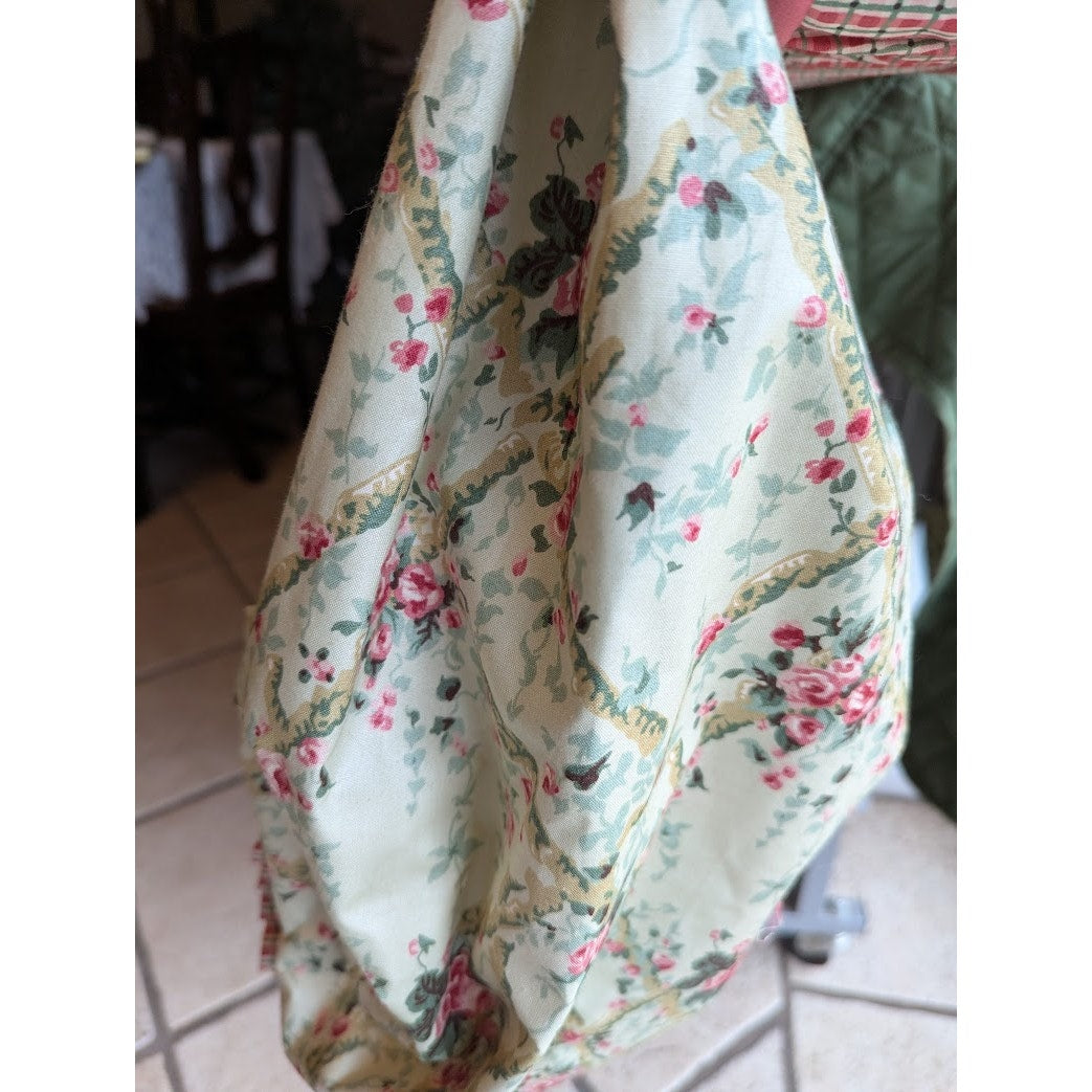 SECONDHAND SANDIES: Window curtains drapery 55" wide floral