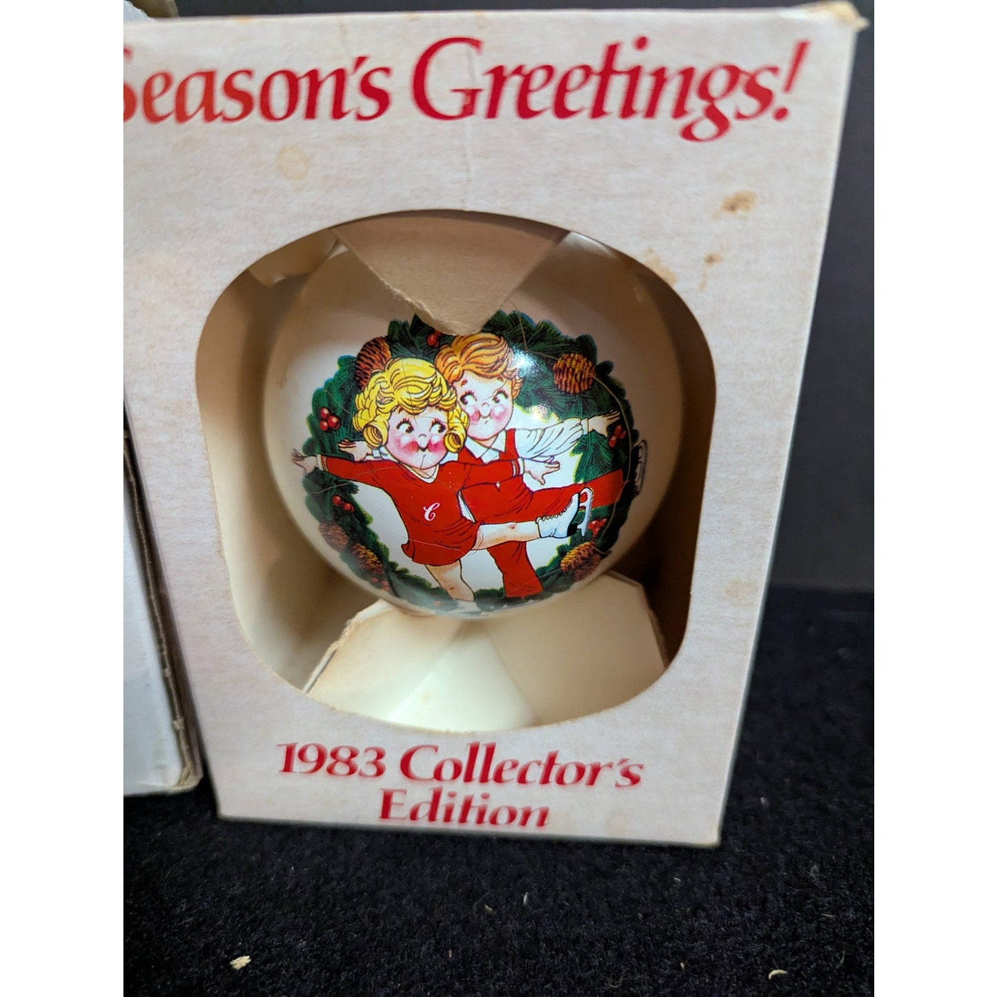 Vintage 1983 Campbell's Kids Collector's Edition Christmas Ornament