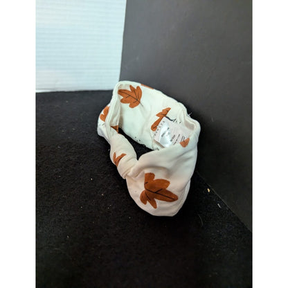 Firsts baby headband autumn leaves stretchy 9 months