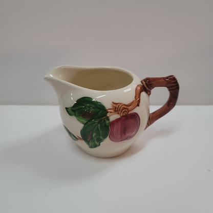 FRANCISCAN VINTAGE JUG PITCHER CREAMER Apple USA Backstamp