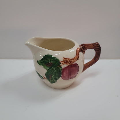 FRANCISCAN VINTAGE JUG PITCHER CREAMER Apple USA Backstamp