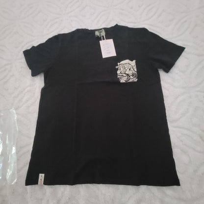 Aomori Nebuta Museum Japan Shirt Black LL Nue-taiji Graphic Tee T-Shirt NEW