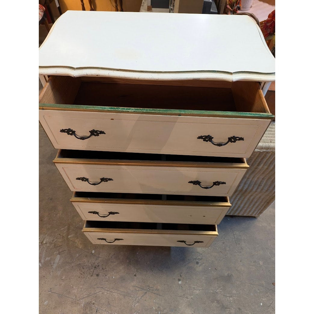 Secondhand Sandies: French Provencial Dresser 4 Drawer AS-IS