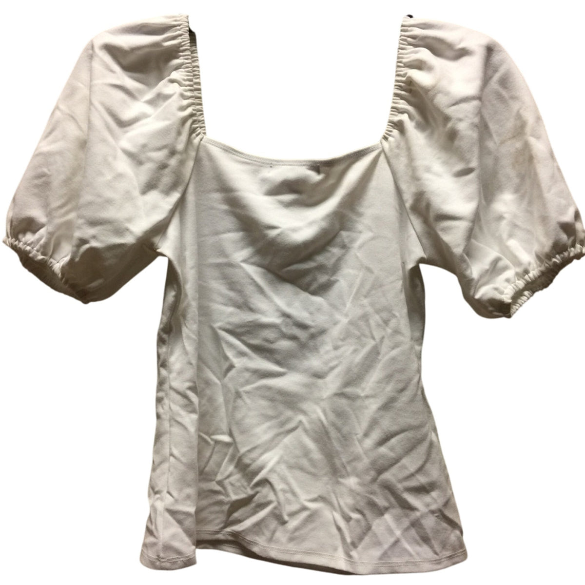 Clelsea28 Nordstrom puff sleeve t-shirt White Size Small NEW Casual Lightweight
