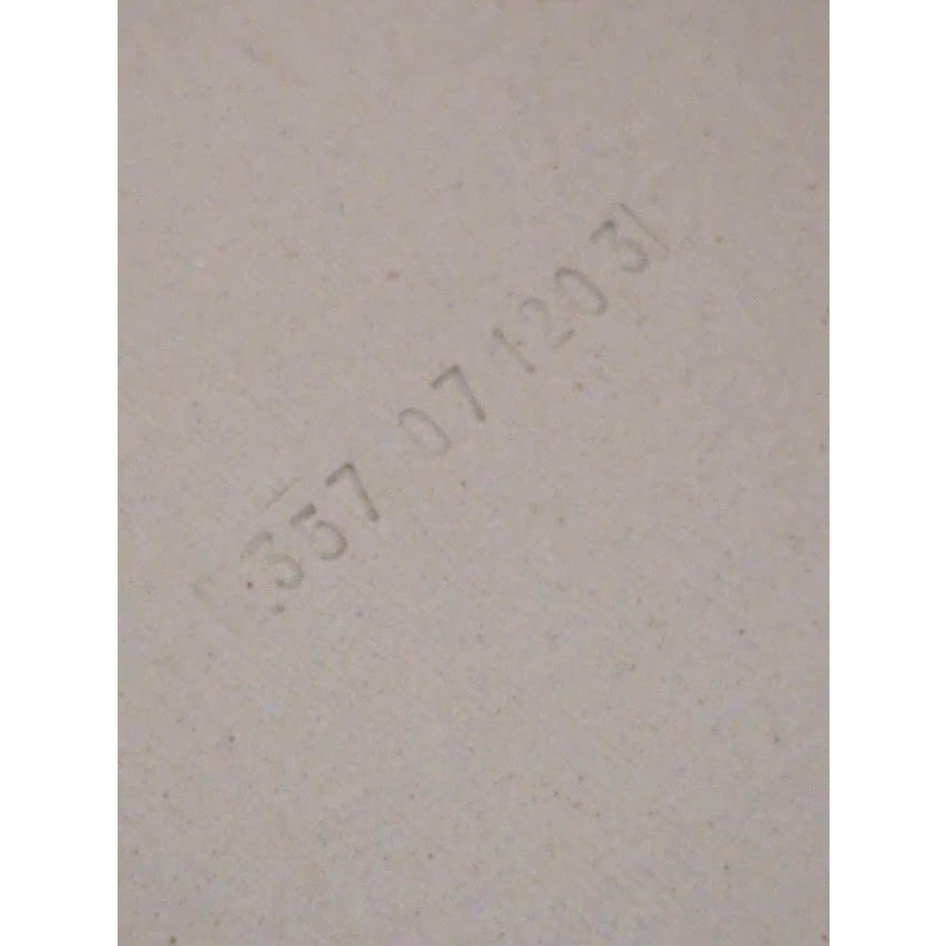 357 07 1203 white toilet tank lid PreOwned 1.6gpf 6LPF A0040 A0053 AQUASOURCE