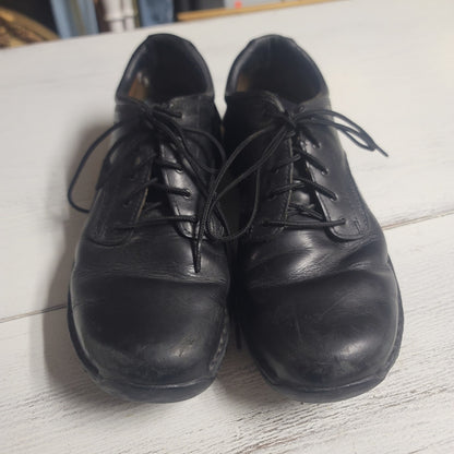 Red Wing Size 10.5D Black Mens Leather Oxford Low Top Work Shoes PreOwned