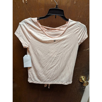 NEW Walking Sunshine Graphic TShirt Short Sleeve LOVE Large pink knot bottom