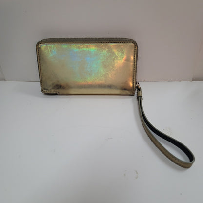 MARC by Marc Jacobs wristlet holographic Metallic leather PreOwned