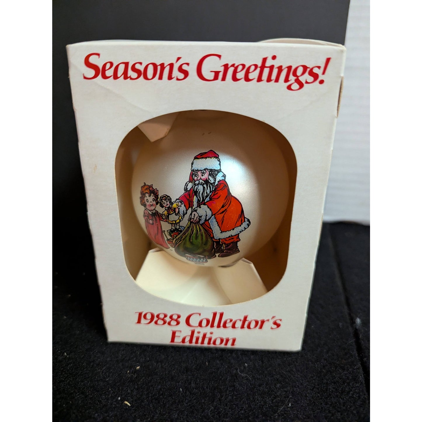 Vintage 1989 Campbell's Kids Collector's Edition Christmas Ornament