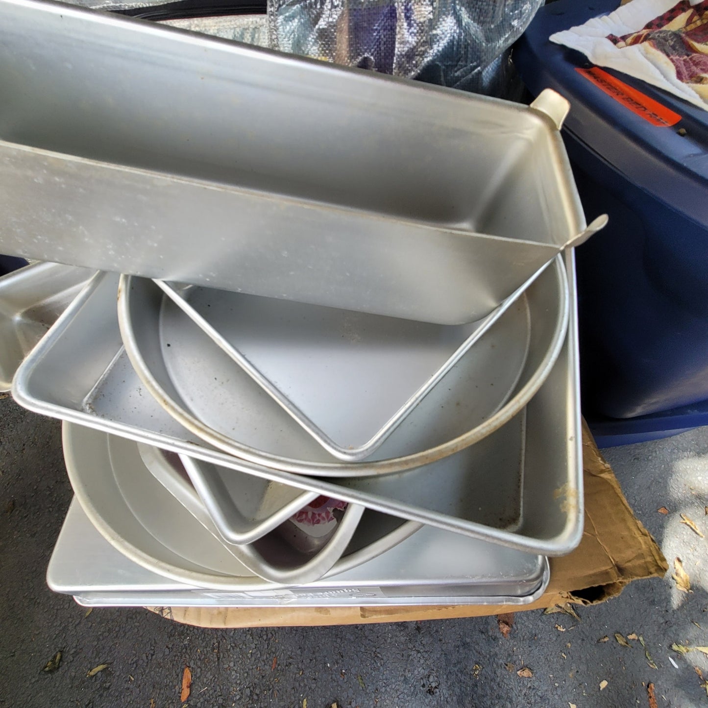 Secondhand Sandies: wilton lot of 38 cake pans BAKER SPECIAL aluminum Various Sizes and Shape
