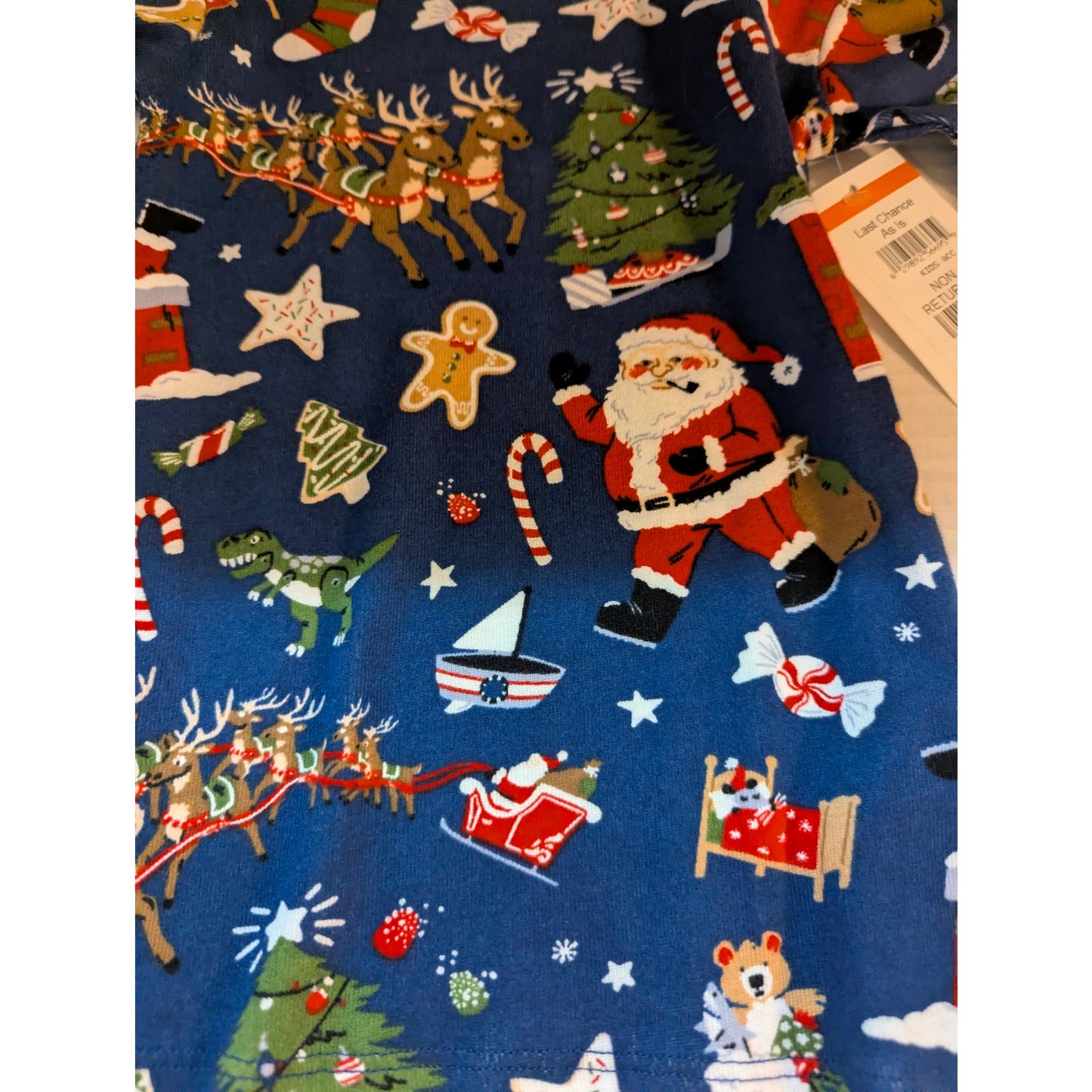 NWT Books to Bed Christmas Holiday Pajama Set (Size 4)