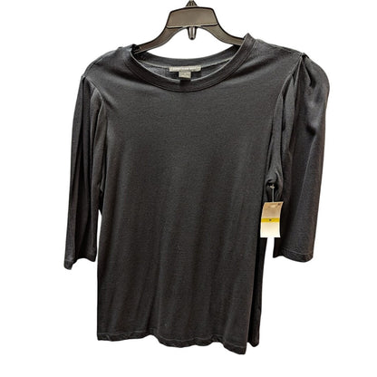 Something Navy NEW size Medium 3/4 Sleeve Crew Neck blouse top shirt Casual