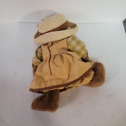 Vintage Boyds Bears Head Bean Collection Gretchen Marie Pearsley Plush With Tag