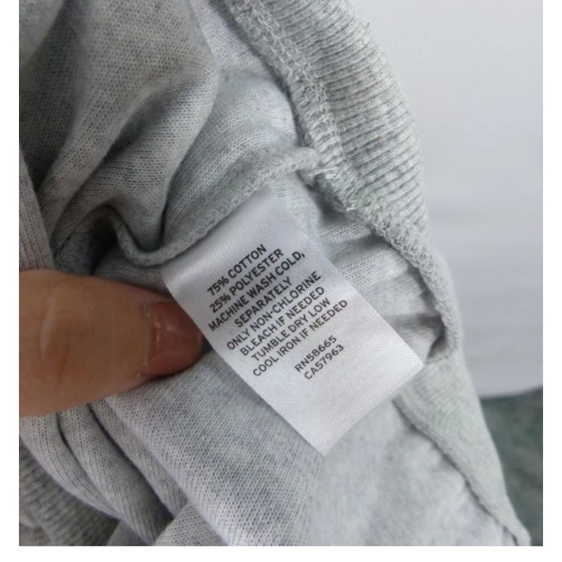 Treasure & Bond Kangaroo Pocket Velour Treatment Knit Hoodie Women's Large NEW