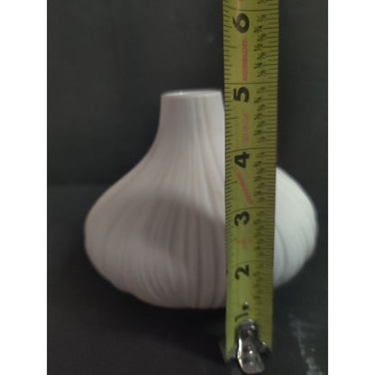 Vintage Rosenthal Studio-Line Germany White Bisque Porcelain Vase Tapio Wirkkala