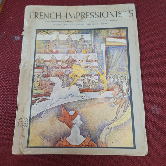 Abrams Art Book French Impressionists Art Prints the library of great painters
