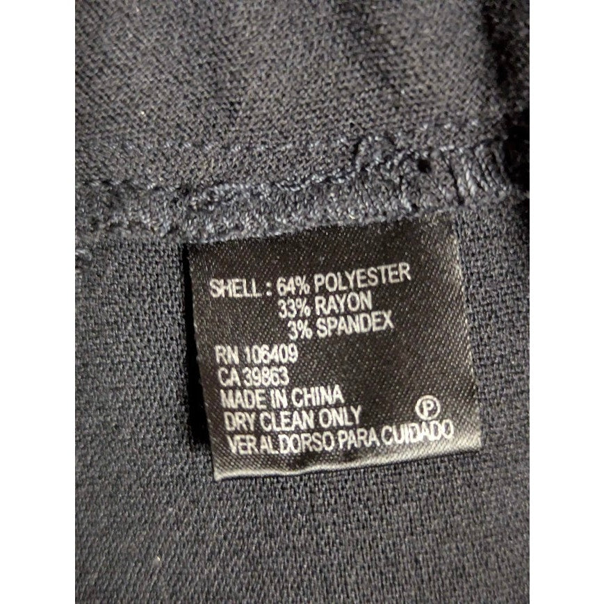 Alex Marie Size 4  Mariah Style 9210M204 black Pants 2" Wasitband