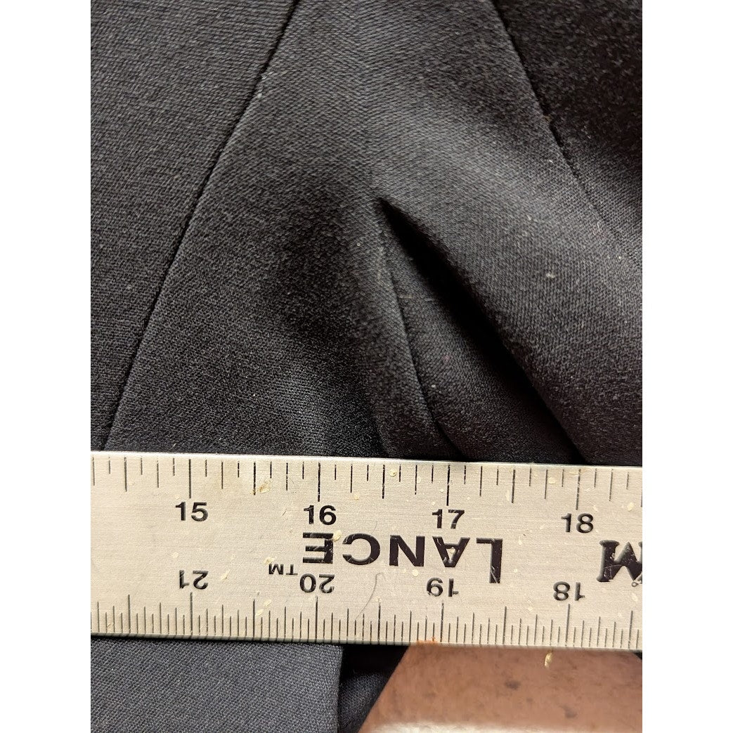 Vince Camuto Rich Black Size 6 Peak Lape Blazer NEW Career Casual Essential