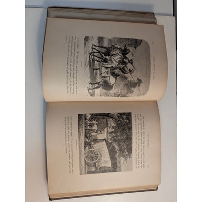 Antique 1885 Little People of Asia Hardcover Book Olive Thorne Miller Dutton