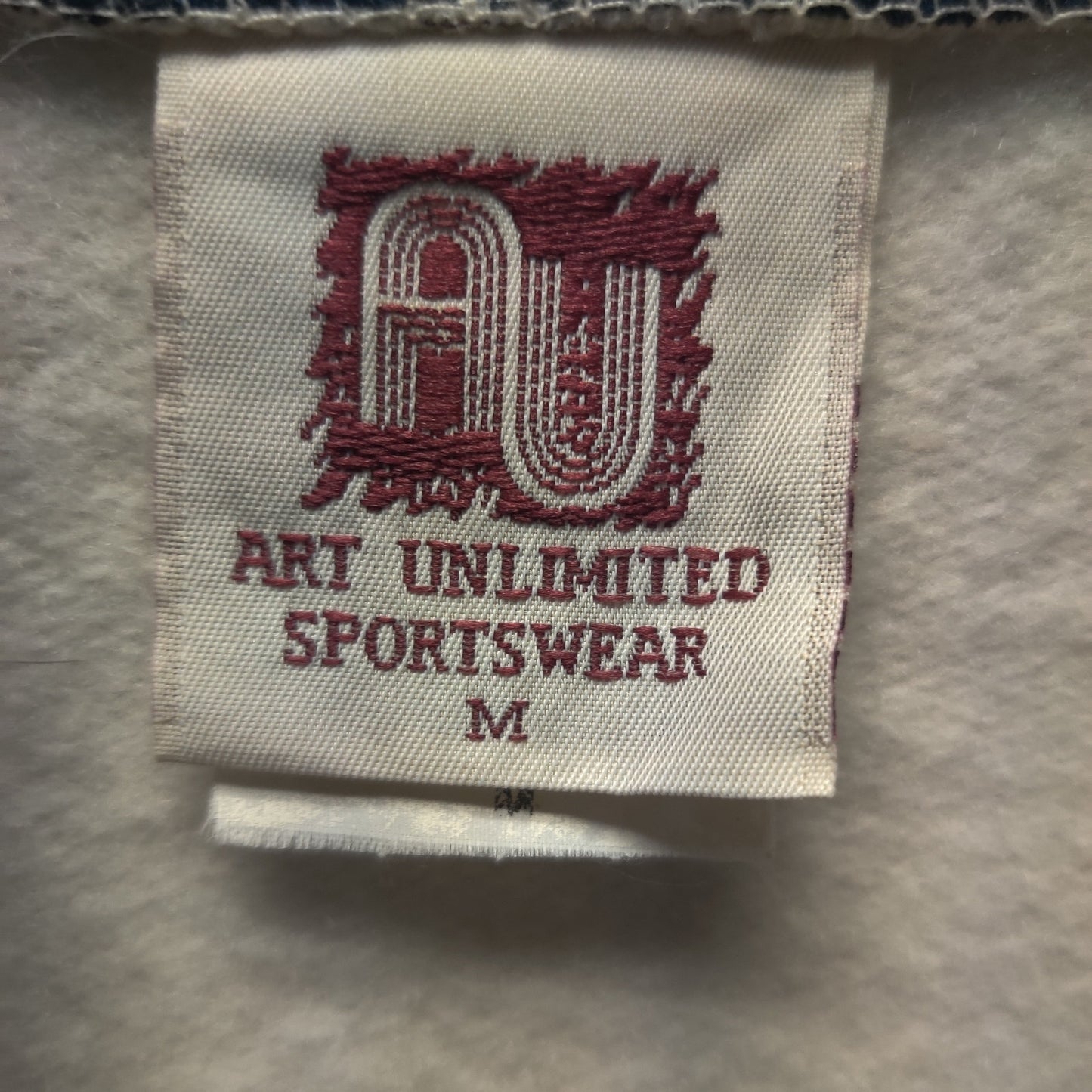 Art Unlimited Sportswear Vintage Lighthouse Full Button Up Sweatshirt Medium