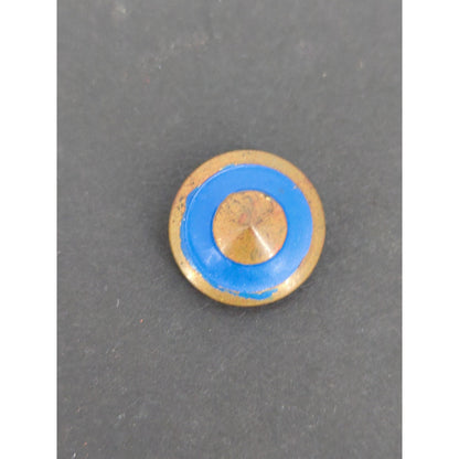LOT of 10 Antique Vintage Victorian Brass Mixed Materials Buttons ESTATE FIND I
