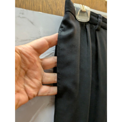 Banana Republic Wool Pants Size 4 High Waisted Pleated Front side pocket Italy