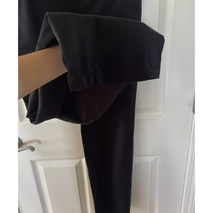 Abound business Small Black Pull-On Elastic Waist Band Pants NEW work career