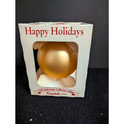 Vintage 1994 Campbell's 125th Anniversary Collector's Edition Christmas Ornament