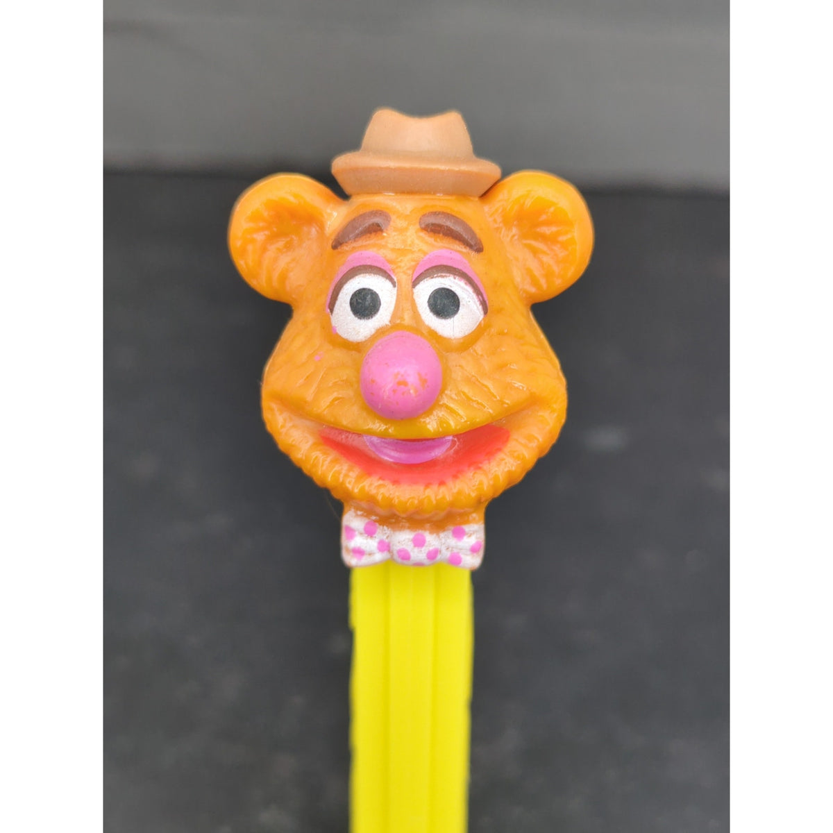 Vintage Fozzie Bear Pez Dispenser Jim Henson Muppets Collectible