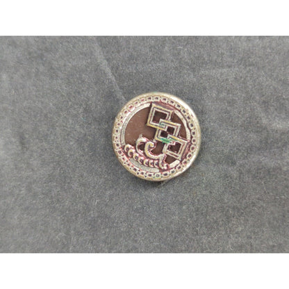 LOT TT of 10 Antique Vintage Victorian Brass Mixed Materials Buttons ESTATE FIND