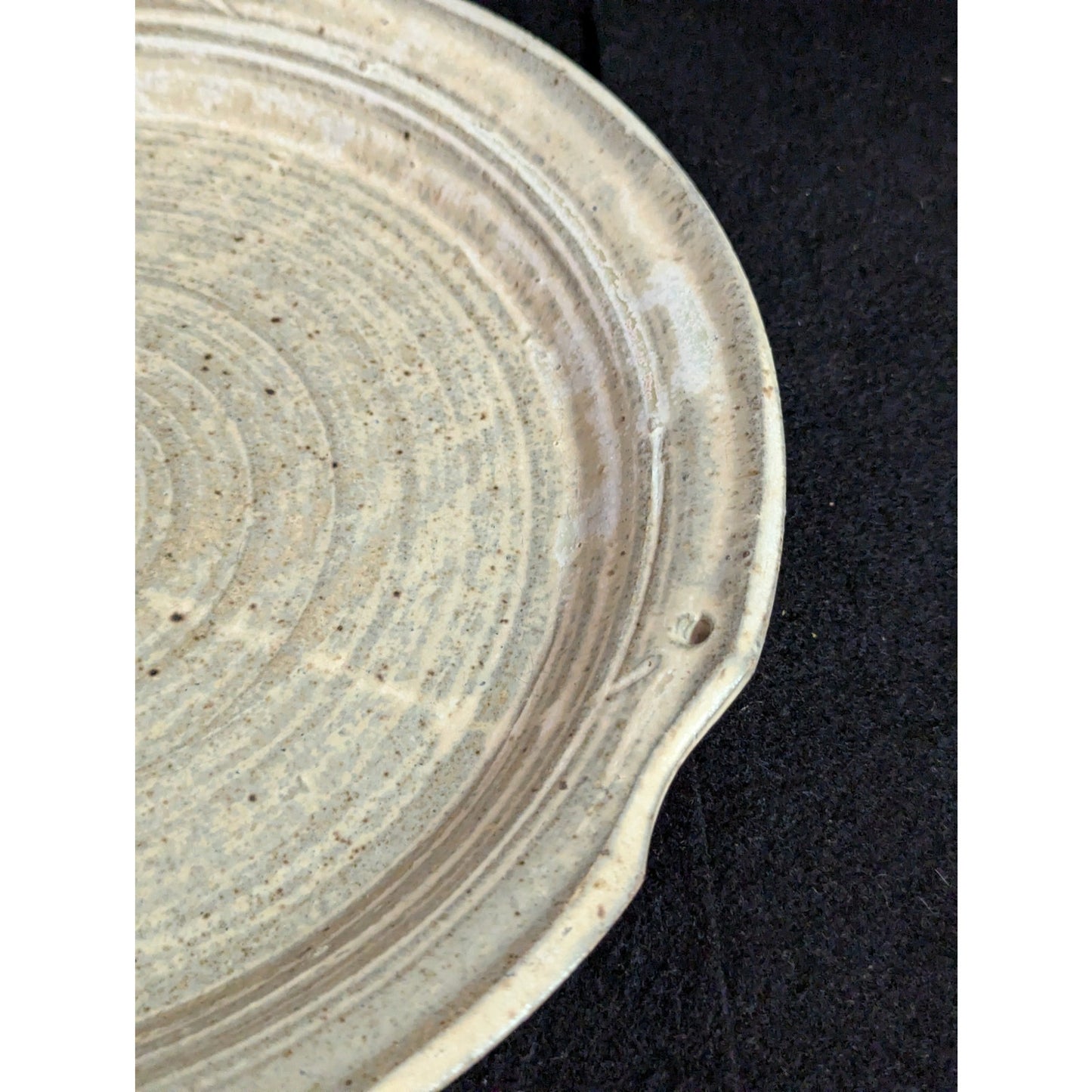 George Griffin Pottery, Sopchoppy Florida Handmade Art Pottery Plate 11"