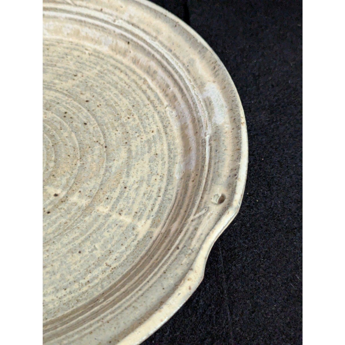 George Griffin Pottery, Sopchoppy Florida Handmade Art Pottery Plate 11"