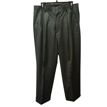 Vitorrio St. Angelo Vintage Gray 2pc Suit Jacket Trouser Pants Pleats Cuffed 40R