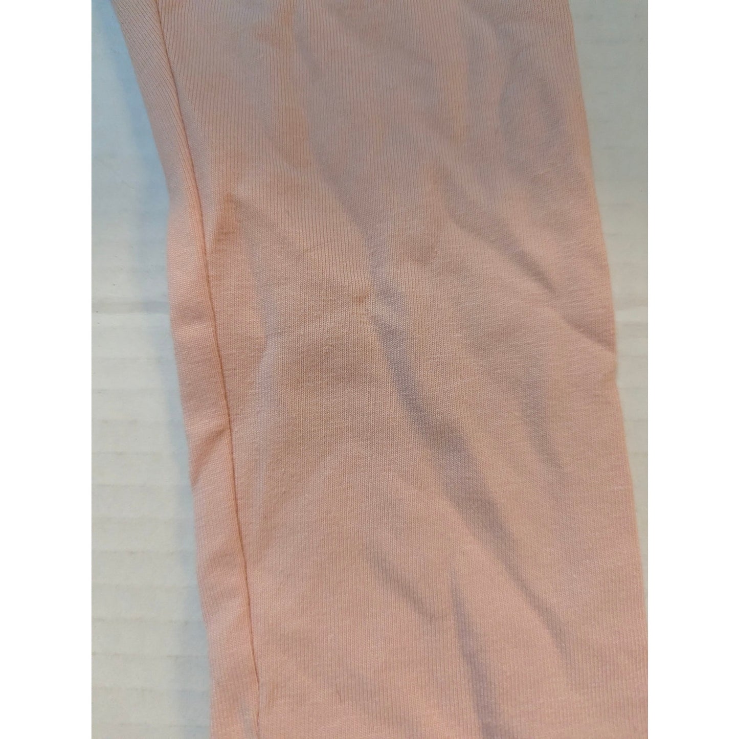Nordstrom Girls Pink Ribbed Knit Leggings 2