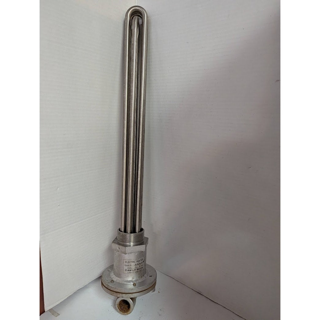 Nihon Heater Co. Immersion Electric Heater element  GA5-A440B  liquid use 208V