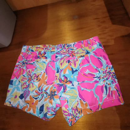 Lilly Pulitzer Callahan Shorts Size 16 Besame Mucho