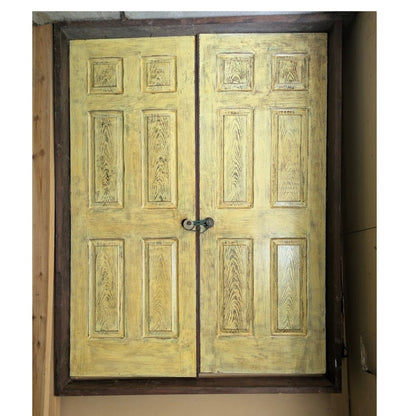 Secondhand Sandies: Framed Doors for Wedding Entry Ceremony Farmhouse Country